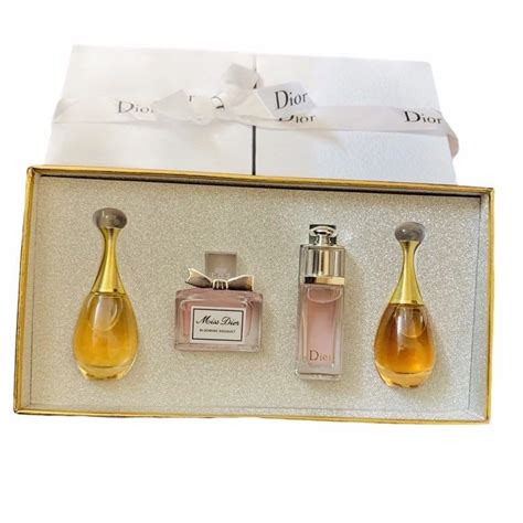 dior perfume miniature set|miss dior mini gift set.